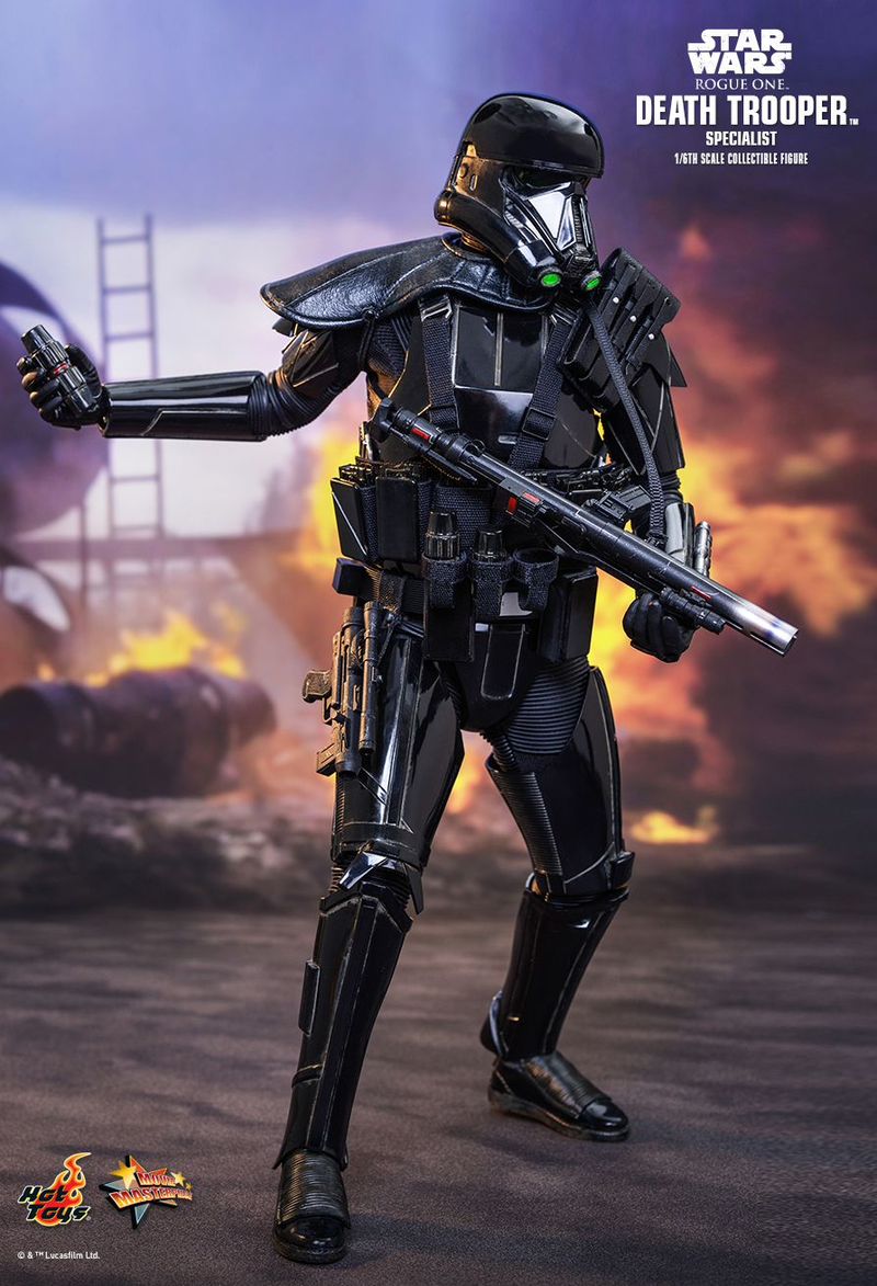 Illustration for article titled Hot Toys' First Rogue One Figure Is a Very Shiny Deathtrooper